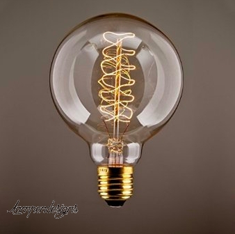 Edison bulb G80 B x 2