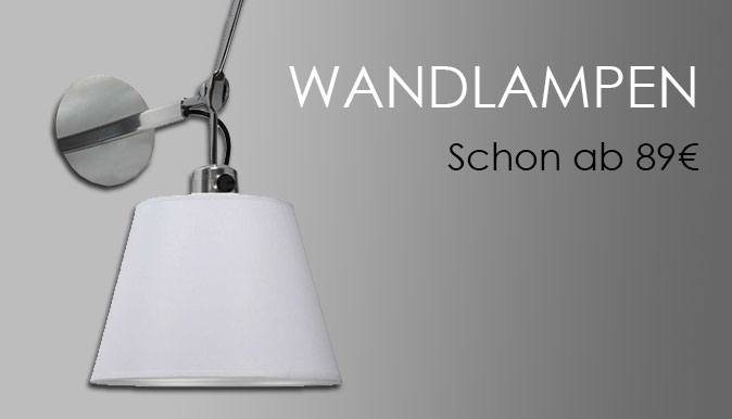 Wandlampen